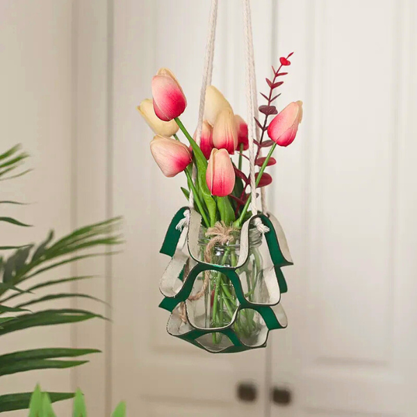 Elegant & Handmade Leather Plant Hanger