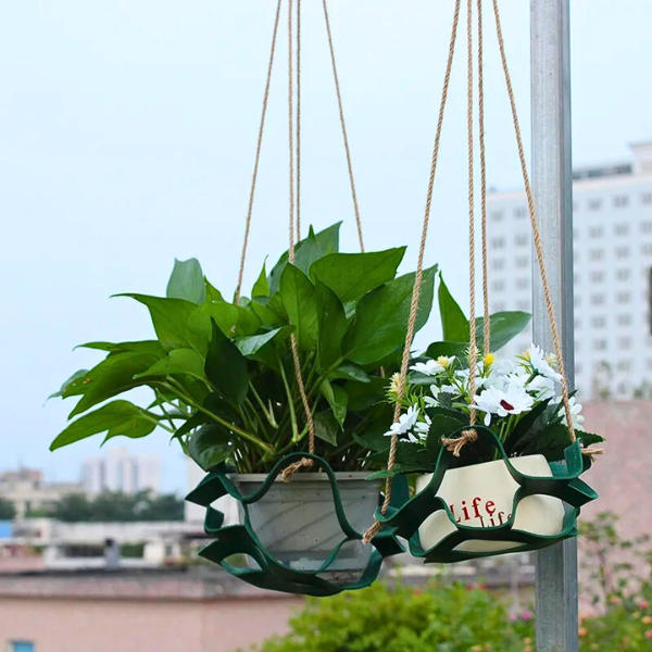 Elegant & Handmade Leather Plant Hanger
