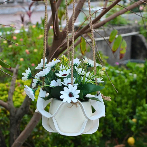 Elegant & Handmade Leather Plant Hanger