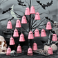 Floating Spooky Ghosts Halloween Decor Pack (Pack of 8)