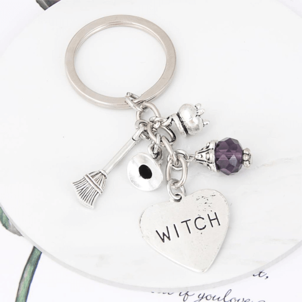 Halloween Witch Keychain