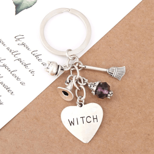 Halloween Witch Keychain