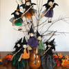 Handmade Halloween Witch Ornaments